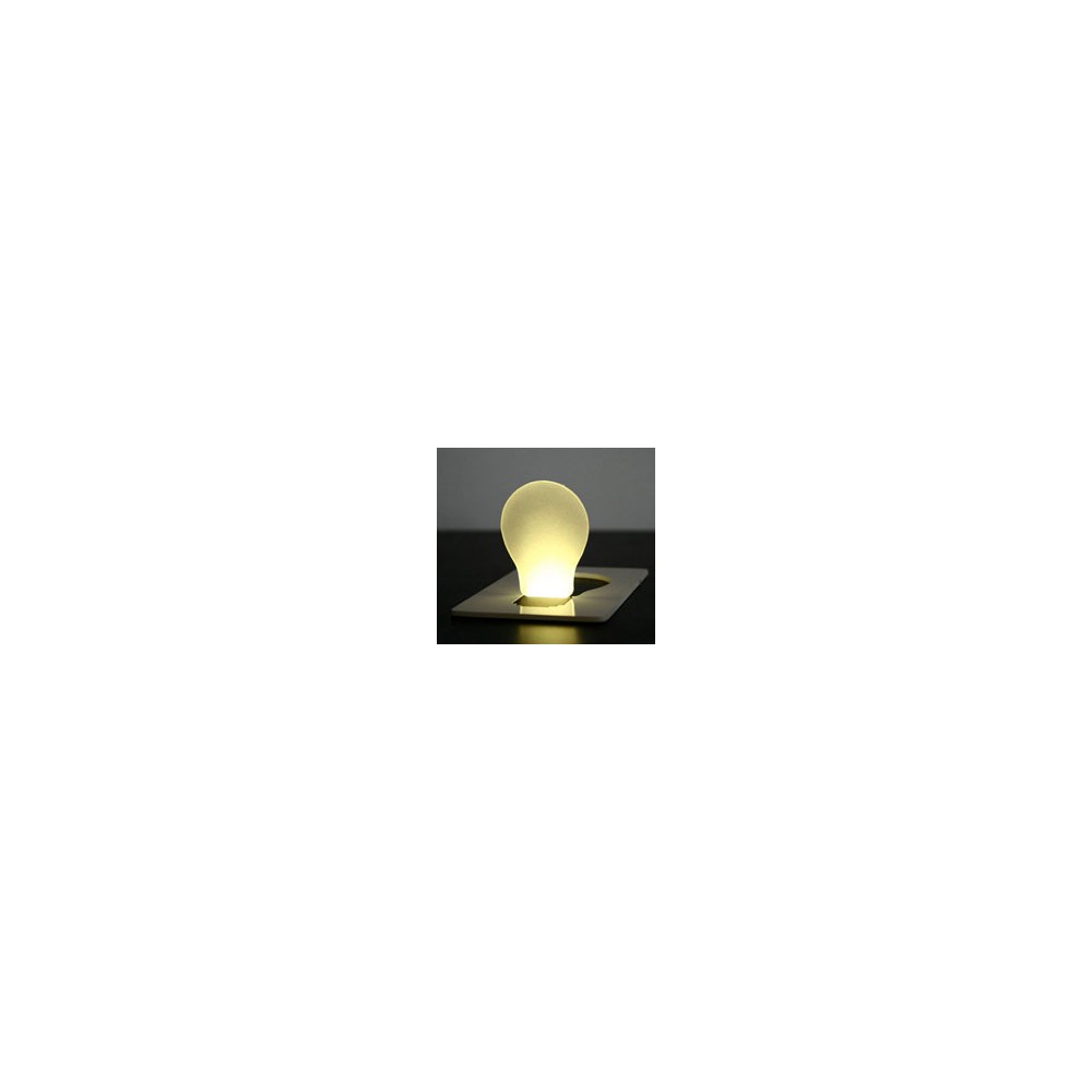 Credit Card Sized LED CC11 Pocket Light Lamp Purple (φορητό LED φως σε μέγεθος πιστωτικής κάρτας!!!)