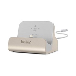 Belkin F8J045btGLD Charge & Sync Dock (φόρτιση και συγχρονισμός) για Apple iPhone 5 / 5S / 5C / 6 / 6 Plus, iPod Τouch 5th Gold