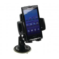 BasicXL BXL-HOLDER40 Universal 3-in-1 Car Holder (Βεντούζα + Αεραγωγοί + Αυτοκόλλητο) για Κινητά & Smartphones