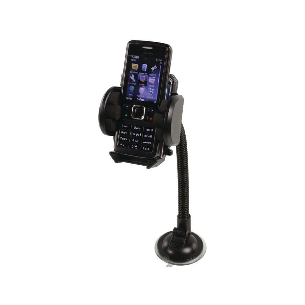 BasicXL BXL-HOLDER20 Universal Car Holder + 26cm Gooseneck για Κινητά & Smartphones