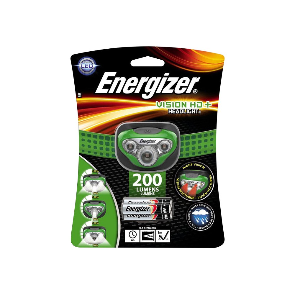 ENERGIZER VISION HD+ HEADLIGHT 5LED & 3xAAA   F016320 (Φακός κεφαλής Energizer Vision HD+ 3AAA ...)
