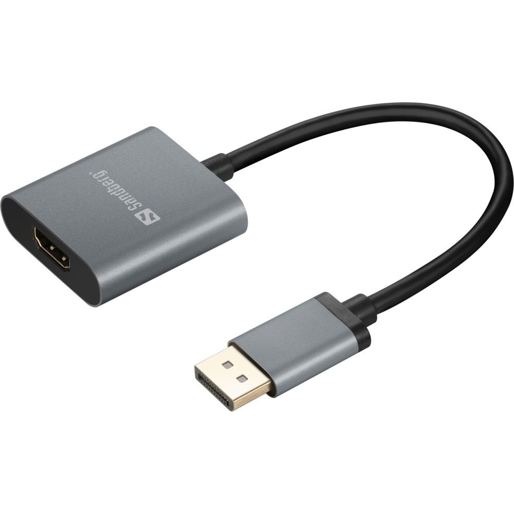 Sandberg DisplayPort 1.4 to HDMI 2.0 4K Adapter