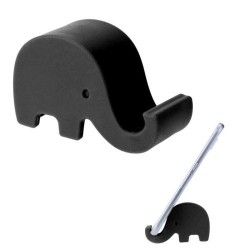 Universal Επιτραπέζια Βάση Στήριξης Elephant για Κινητά Τηλέφωνα Μαύρο (0113020017)