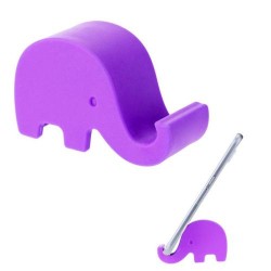 Universal Επιτραπέζια Βάση Στήριξης Elephant για Κινητά Τηλέφωνα Λιλά (0113020013)