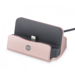 Forever DS-01 Rose Gold Office Stand & Charge Station (Βάση στήριξης και φόρτισης για iPhone, iPad & iPod)