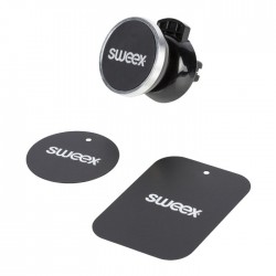 SWEEX SWUMSPM 250 BK Universal Smartphone Mount In-Car Air Vent Black (Universal βάση αυτοκινήτου με μαγνήτη γι...)