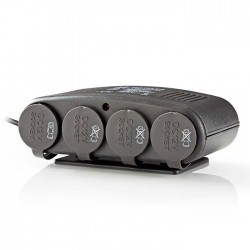 NEDIS DCPA003 Universal DC Power Adapter 5/12 VDC Car charger/USB 4-Way (Universal αντάπτορας αυτοκινήτου 12V, με...)