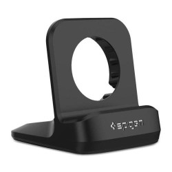 Επιτραπέζια Βάση Spigen S350 Night για Φόρτιση Apple iWatch Μαύρο (8809404219191)