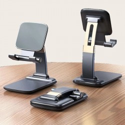 Soultronic DH11 Black Ultra Portable & Foldable Stand (Φορητή αναδιπλούμενη βάση για Smartphone & Κινητά)