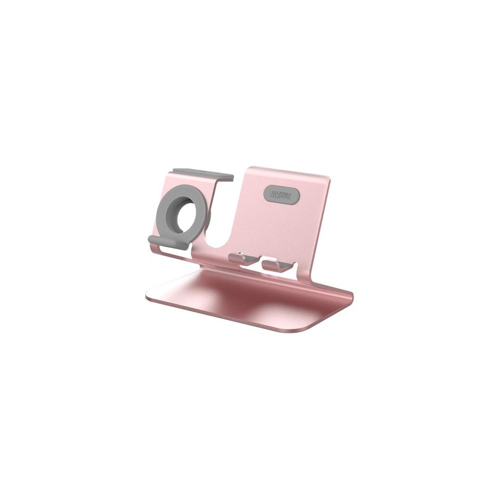 Επιτραπέζια Βάση AhaStyle ST05 για Φόρτιση Apple iPhone, Watch & Airpods Ροζ-Χρυσό (X002EWA8Y1)