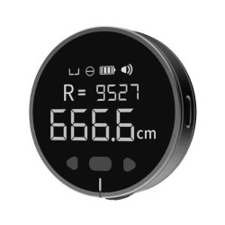 Ηλεκτρονικός Χάρακας Atuman Duka Mini Q Μαύρο (6971720840204)