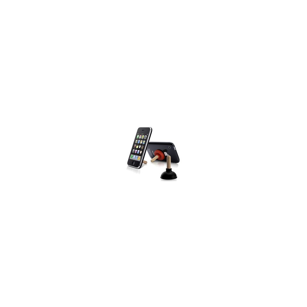 iPlunger Sucker Phone Stand White