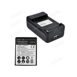 Soultronic Battery Charger με USB Port για Samsung GT-i9100 Galaxy S II  + Battery 1800mAh (Ασυσκεύαστο)