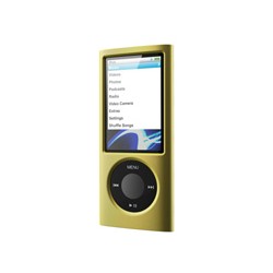 SwitchEasy Cubes Silicone Case & Protectors for Apple iPod Nano 5G Gold