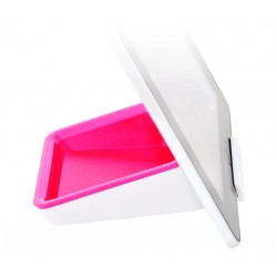 Bluelounge Nest Stand Pink: Πολυτελής βάση γραφείου για Tablets & Smartphones + Θήκη για κλειδιά, USB Stick κ.λπ.