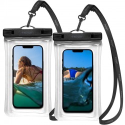 Spigen A610 Crystal Clear 2-pack Aqua Shield IPX8 έως 30m Waterproof Floating Phone Case (AMP04528) | Προστασία από νερό & άμμο!