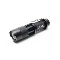 Dream Trip XM-L CREE Q5 350 Lumens Mini LED Flashlight (Dimmable + Zoomable + Waterproof)